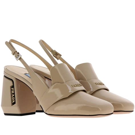 prada shoes beige